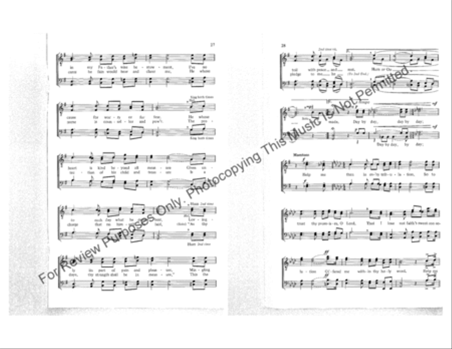 The Light of the World (Collection) TTBB scores gallery preview page 13