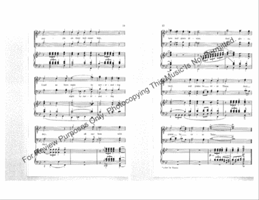The Light of the World (Collection) TTBB scores gallery preview page 5