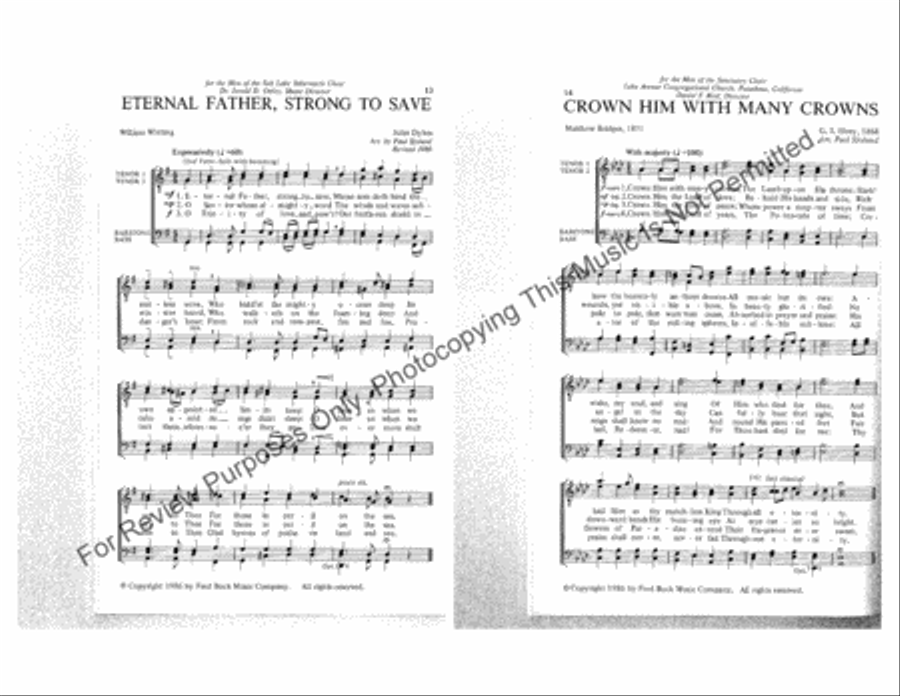 The Light of the World (Collection) TTBB scores gallery preview page 6