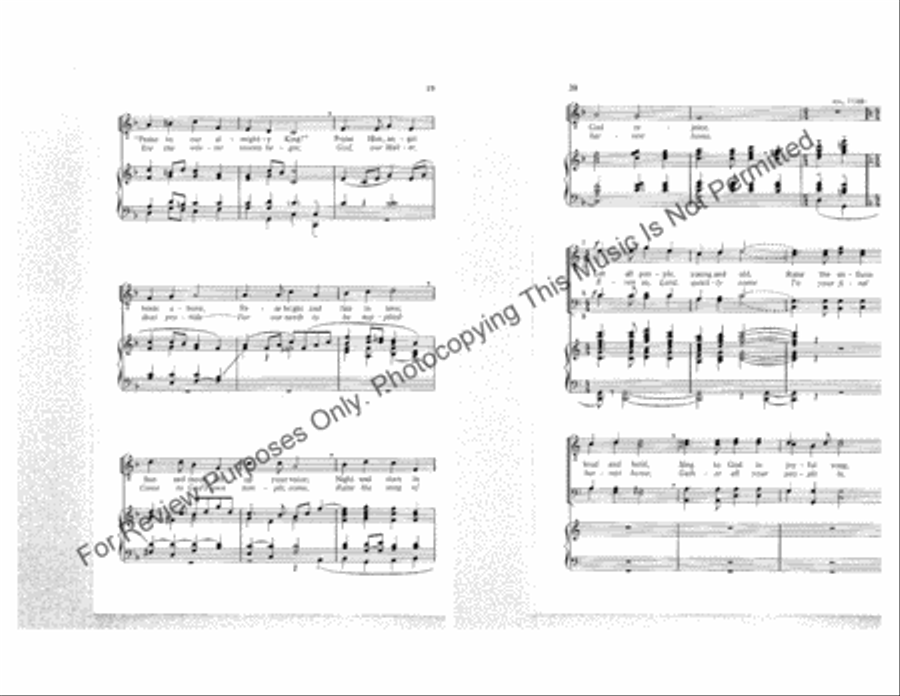 The Light of the World (Collection) TTBB scores gallery preview page 9