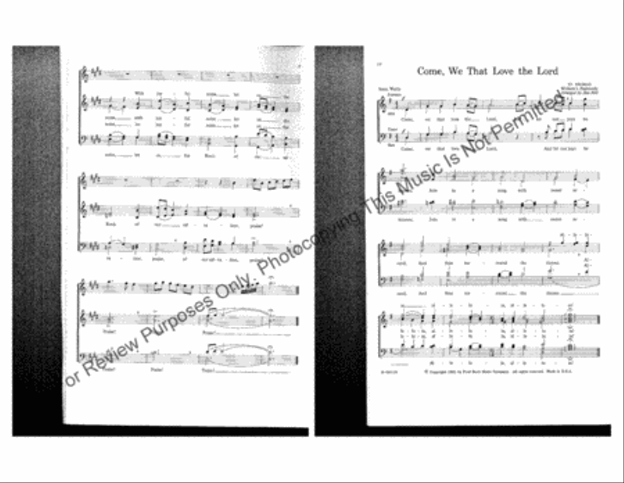 Choral Fanfares – Vol. 1 (Collection) 4-Part scores gallery preview page 3