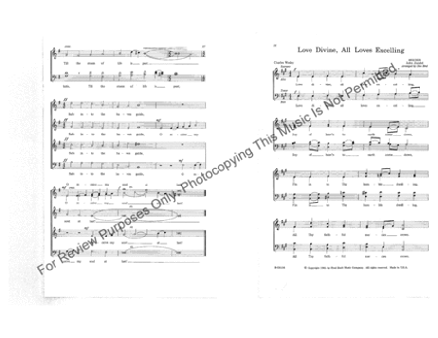 Choral Fanfares – Vol. 1 (Collection) 4-Part scores gallery preview page 12