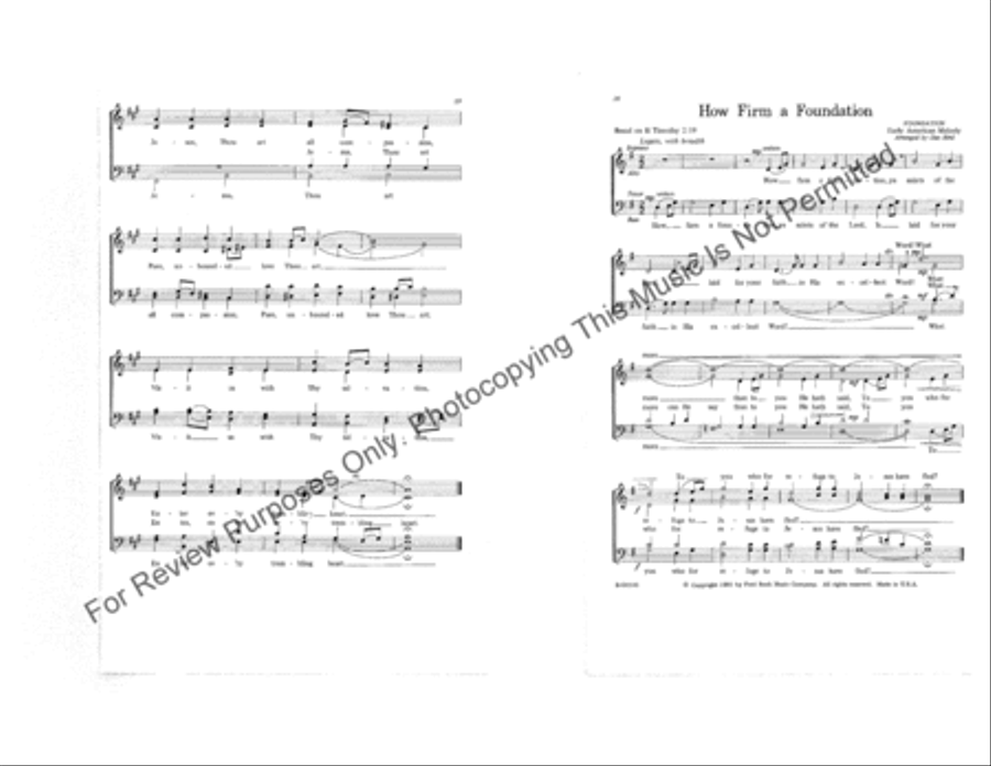 Choral Fanfares – Vol. 1 (Collection) 4-Part scores gallery preview page 13