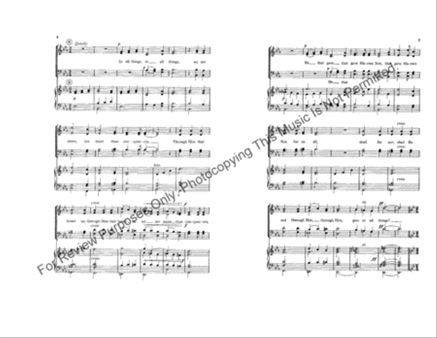 If God Be for Us If God Be for Us 4-Part scores gallery preview page 3