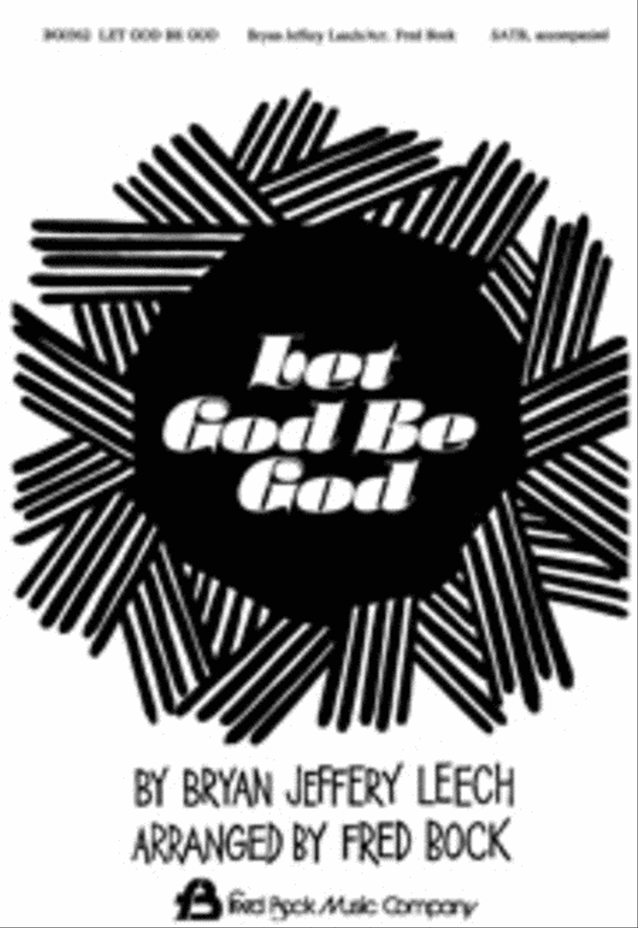 Let God Be God Let God Be God 4-Part scores gallery preview page 1
