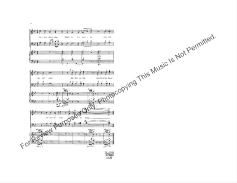 Let God Be God Let God Be God 4-Part scores gallery preview page 4