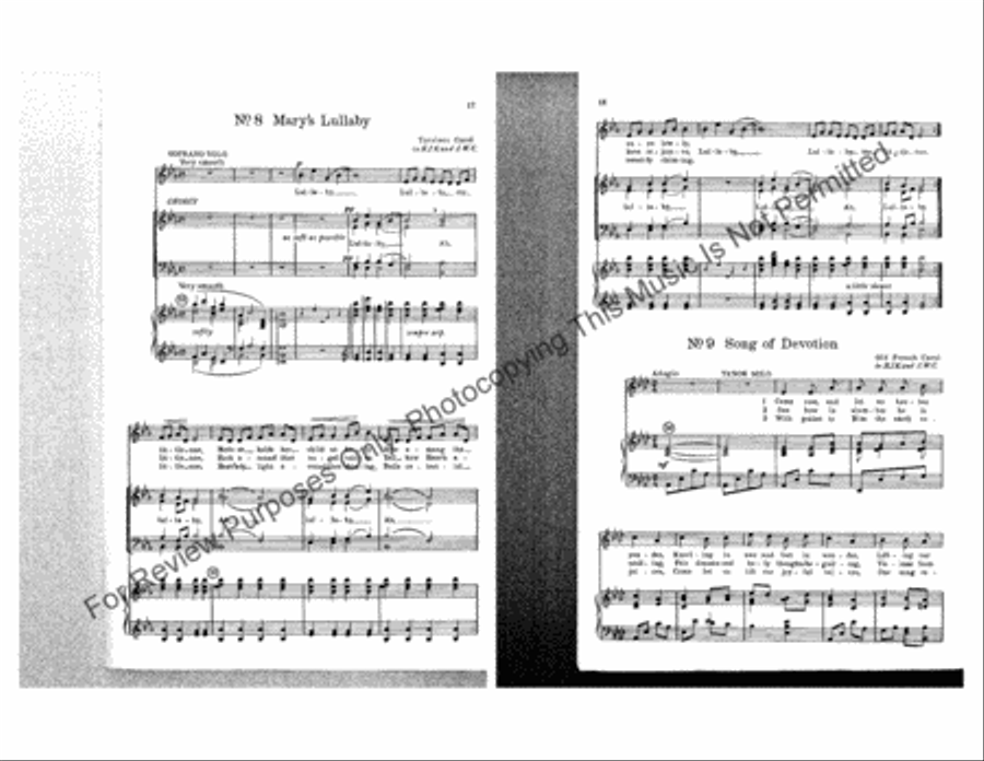 Childe Jesus Childe Jesus 4-Part scores gallery preview page 9
