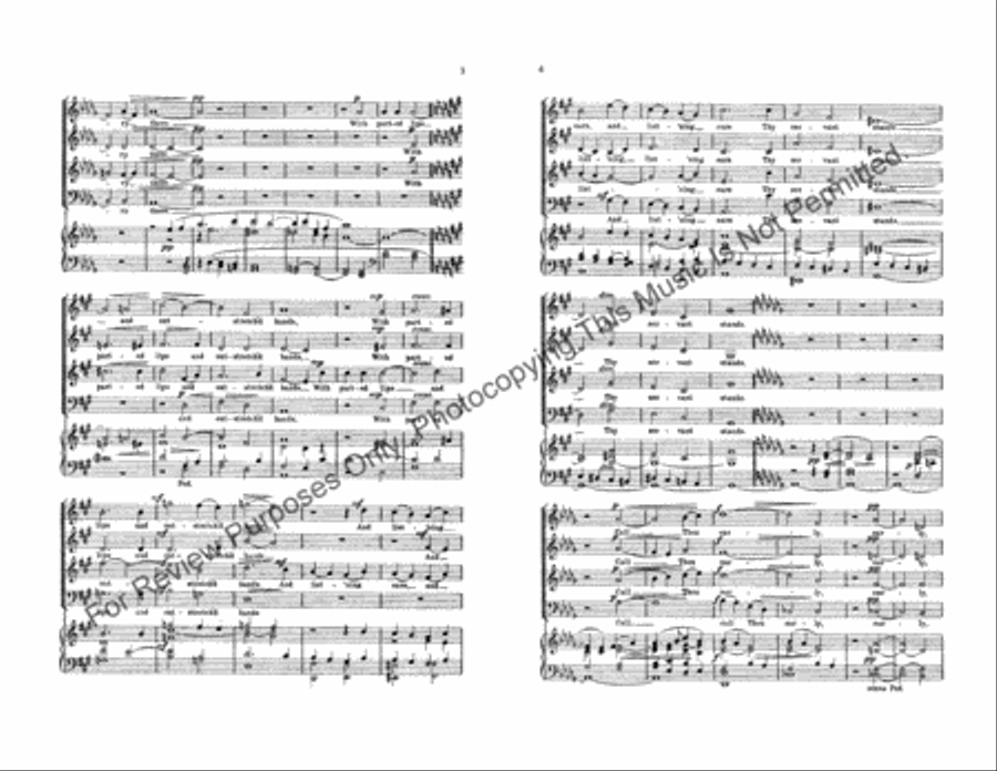 Expectans Expectavi Expectans Expectavi 4-Part scores gallery preview page 3
