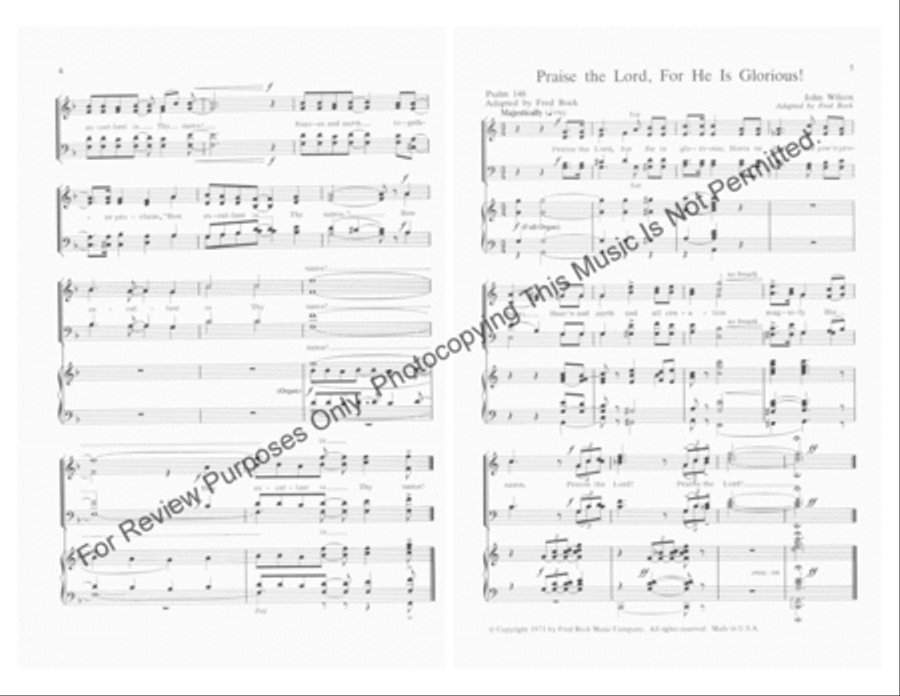 Choral Accents – Vol. 2 (Collection) 4-Part scores gallery preview page 3