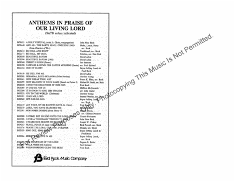 Behold the Savior Behold the Savior 4-Part scores gallery preview page 5