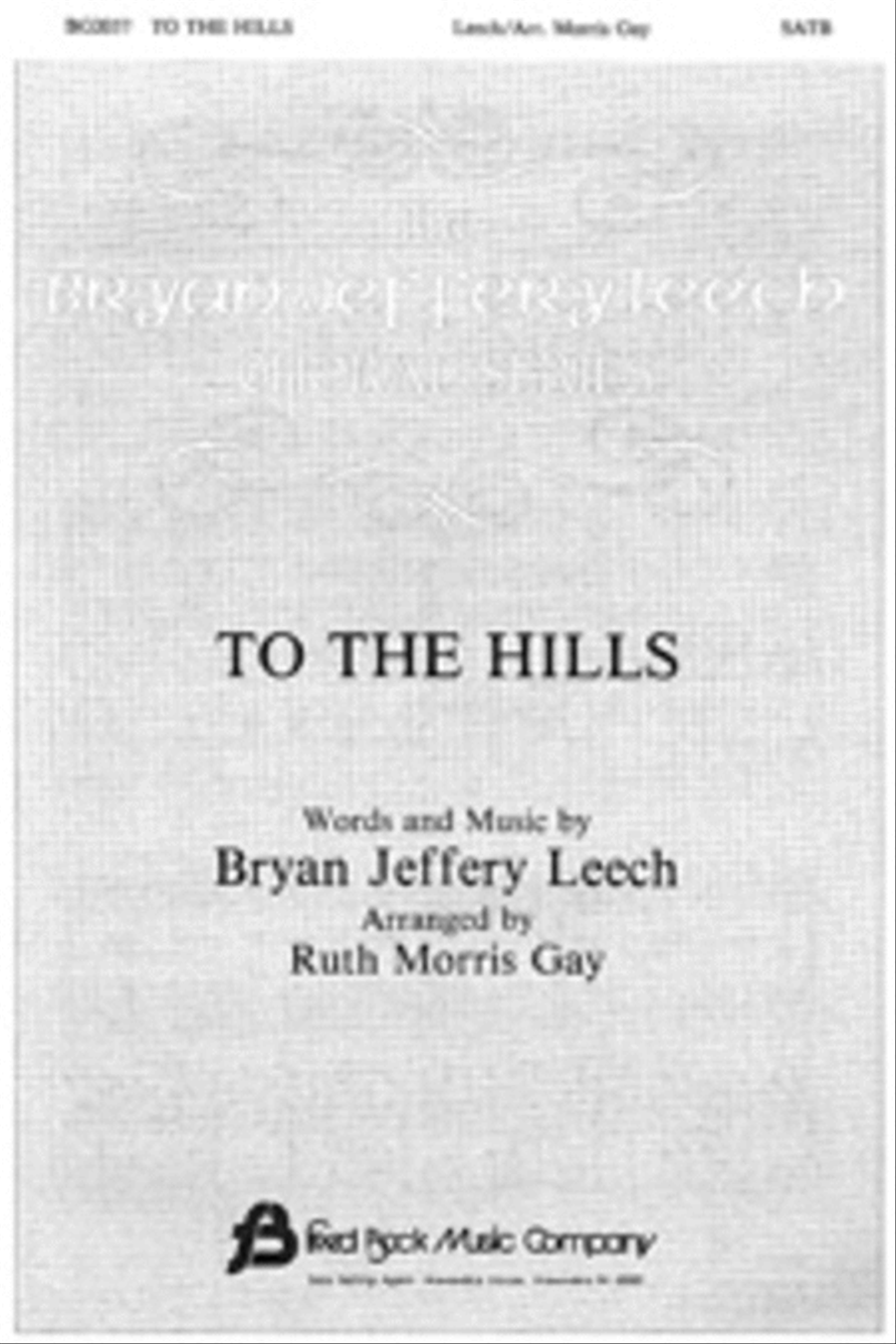 To the Hills To the Hills 4-Part scores gallery preview page 1