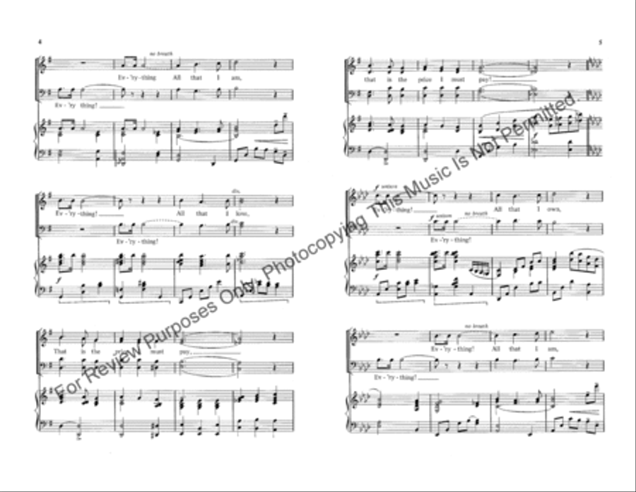 Ev'rything! Ev'rything! 4-Part scores gallery preview page 3