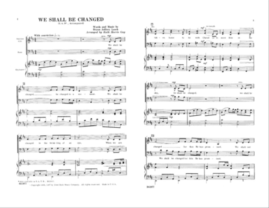 We Shall Be Changed We Shall Be Changed 3-Part scores gallery preview page 2