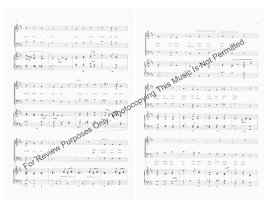 Singing Men on Sunday Morning #1 (Collection) TTBB scores gallery preview page 3