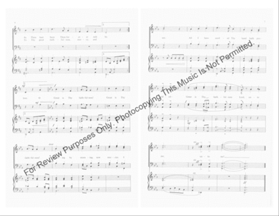 Singing Men on Sunday Morning #1 (Collection) TTBB scores gallery preview page 4