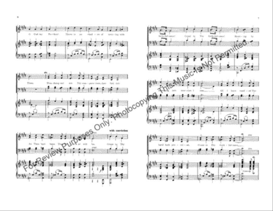 The Greatness of God (Medley) 4-Part scores gallery preview page 4