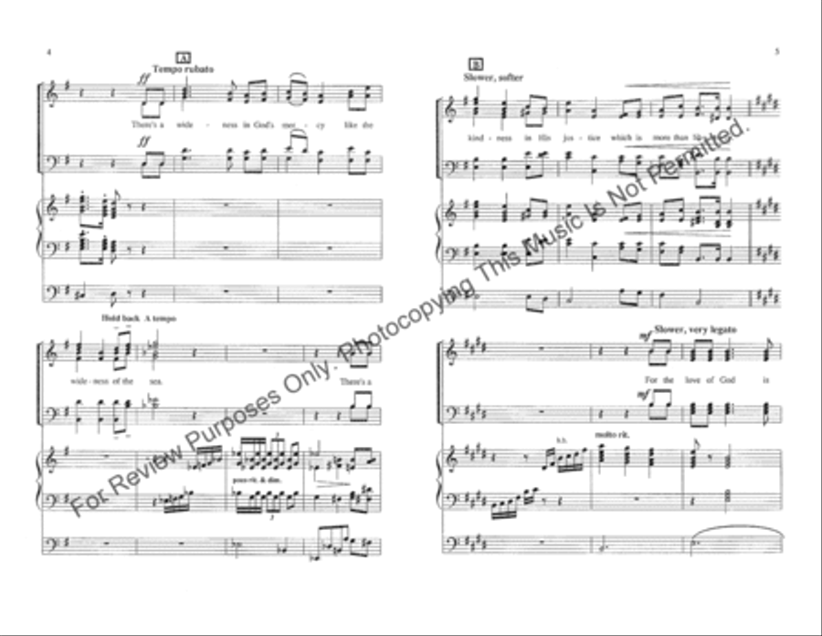 The Heart of the Eternal The Heart of the Eternal 4-Part scores gallery preview page 3