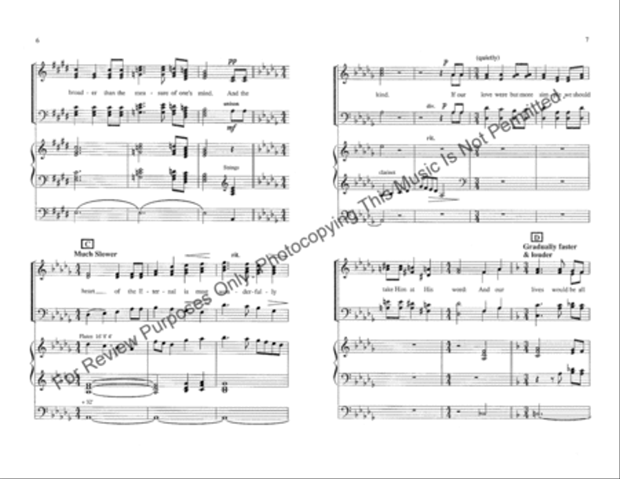 The Heart of the Eternal The Heart of the Eternal 4-Part scores gallery preview page 4