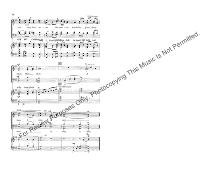 Glorious Things of Thee Are Spoken 4-Part scores gallery preview page 6