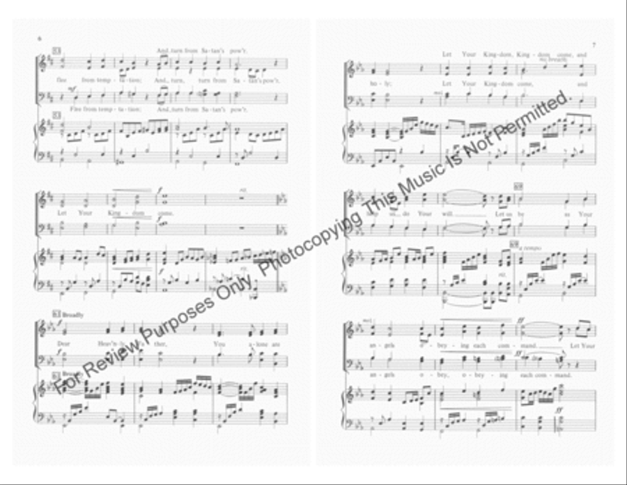 Dear Heavenly Father Dear Heavenly Father 4-Part scores gallery preview page 4
