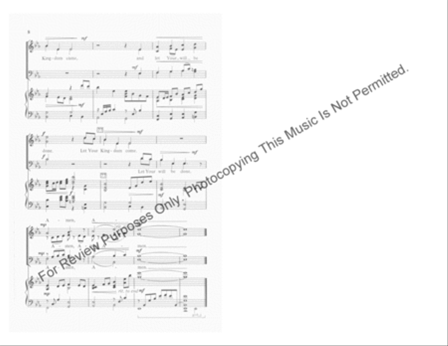 Dear Heavenly Father Dear Heavenly Father 4-Part scores gallery preview page 5