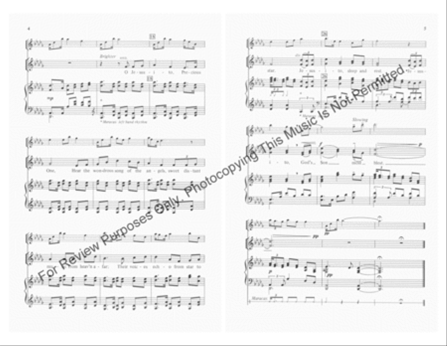 Jesusito, Holy Child Jesusito, Holy Child SA scores gallery preview page 3