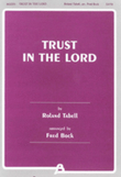 Trust in the Lord