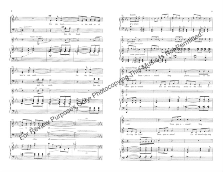 Trumpets Resound Trumpets Resound 2-Part scores gallery preview page 5