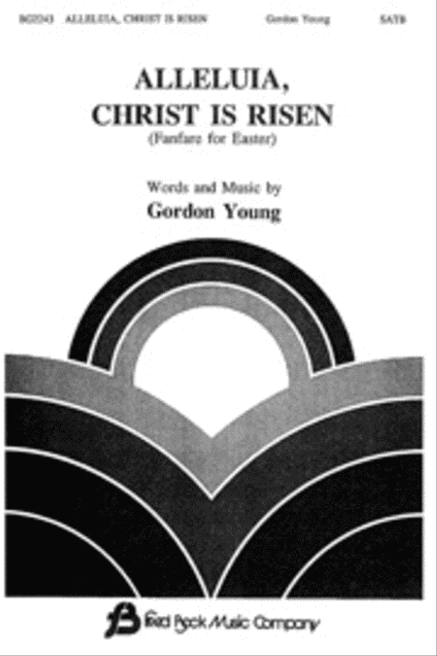 Alleluia, Christ Is Risen 4-Part scores gallery preview page 1