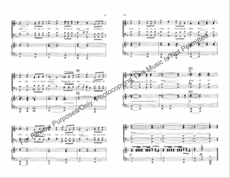 Glimpses of Glory Glimpses of Glory 4-Part scores gallery preview page 7