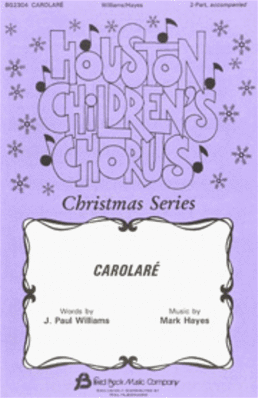 Carolaré Carolaré 2-Part scores gallery preview page 1