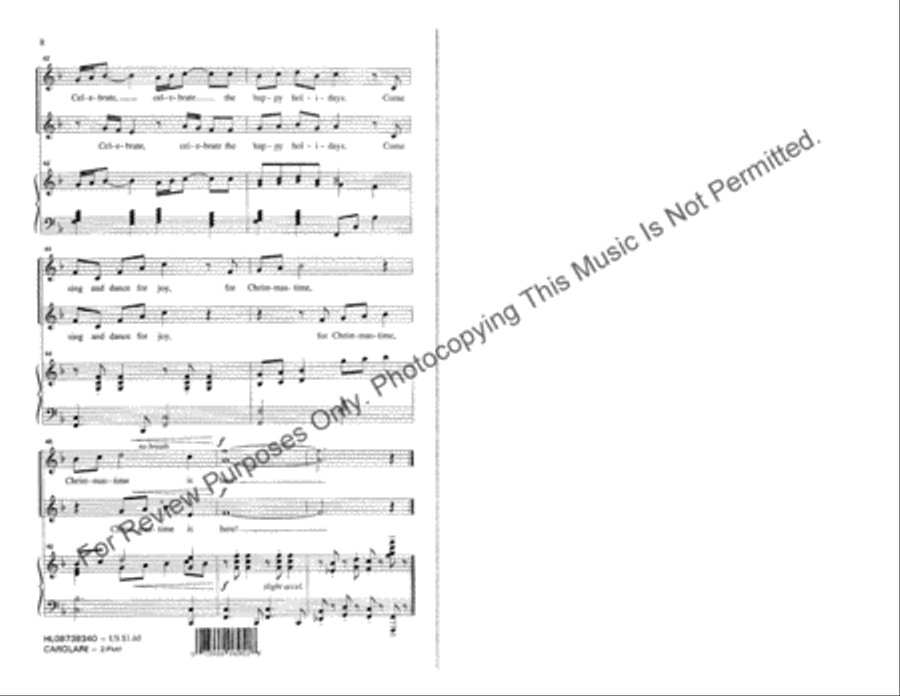 Carolaré Carolaré 2-Part scores gallery preview page 5