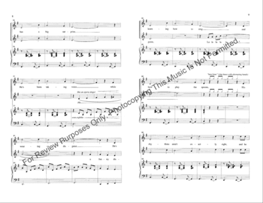 Santa's on His Way Santa's on His Way 2-Part scores gallery preview page 5