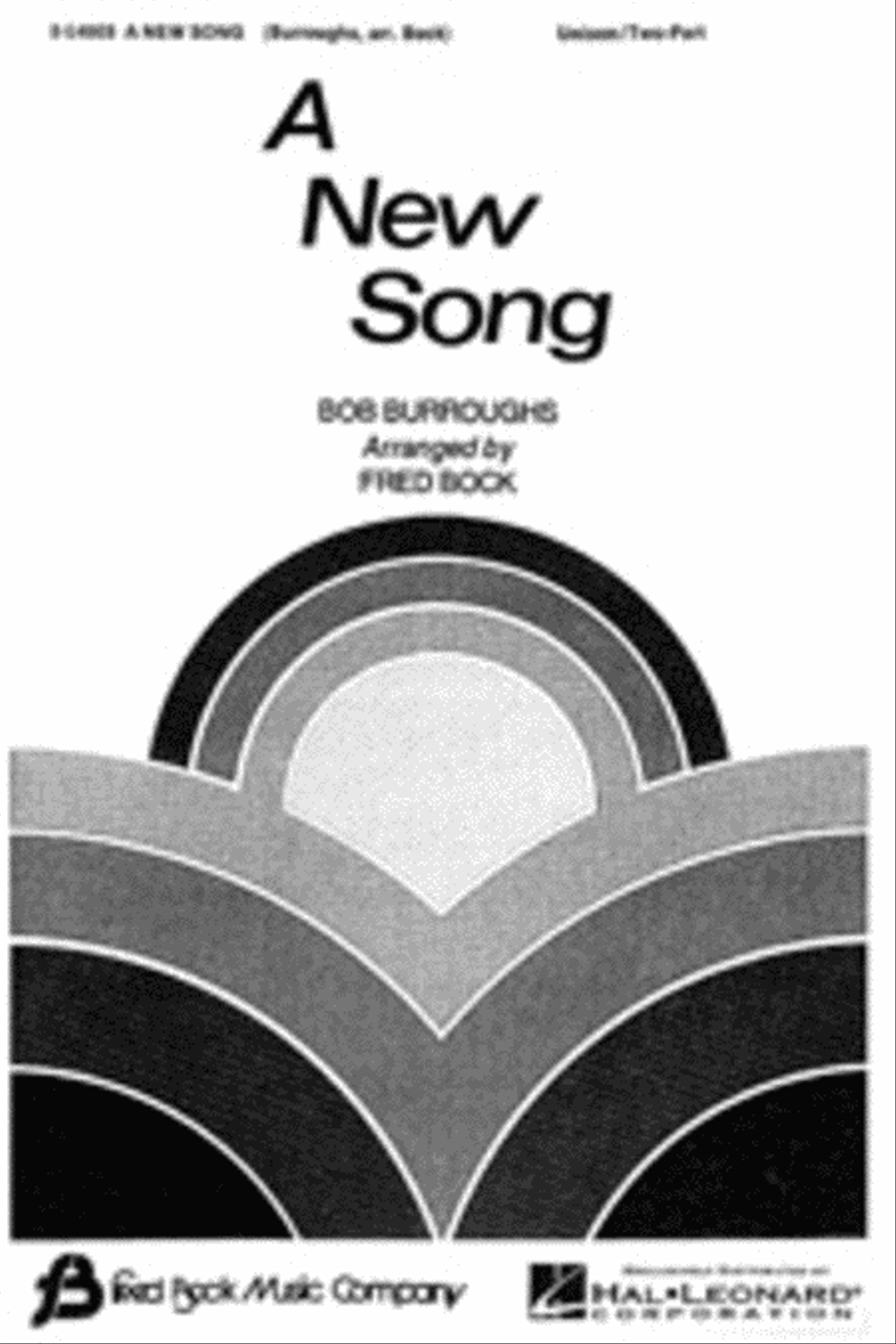 A New Song A New Song Unison Choir scores gallery preview page 1