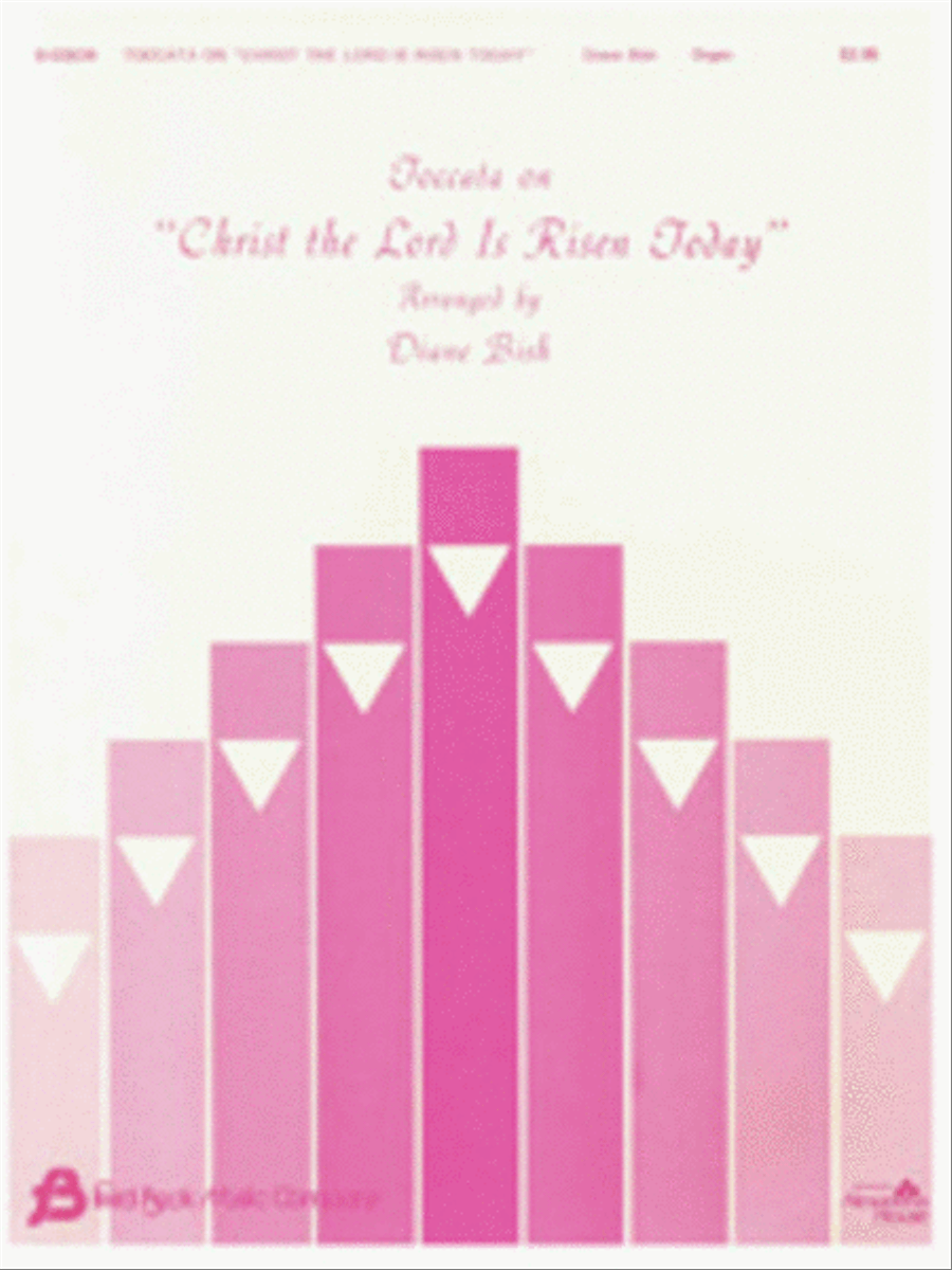 Toccata on “Christ the Lord Is Risen Today” Organ scores gallery preview page 1