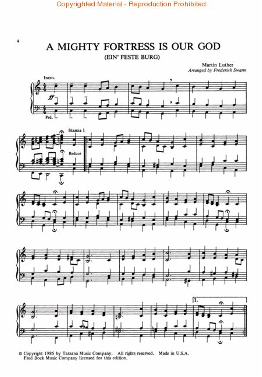 Hymns of Praise and Power - Organ Organ scores gallery preview page 2