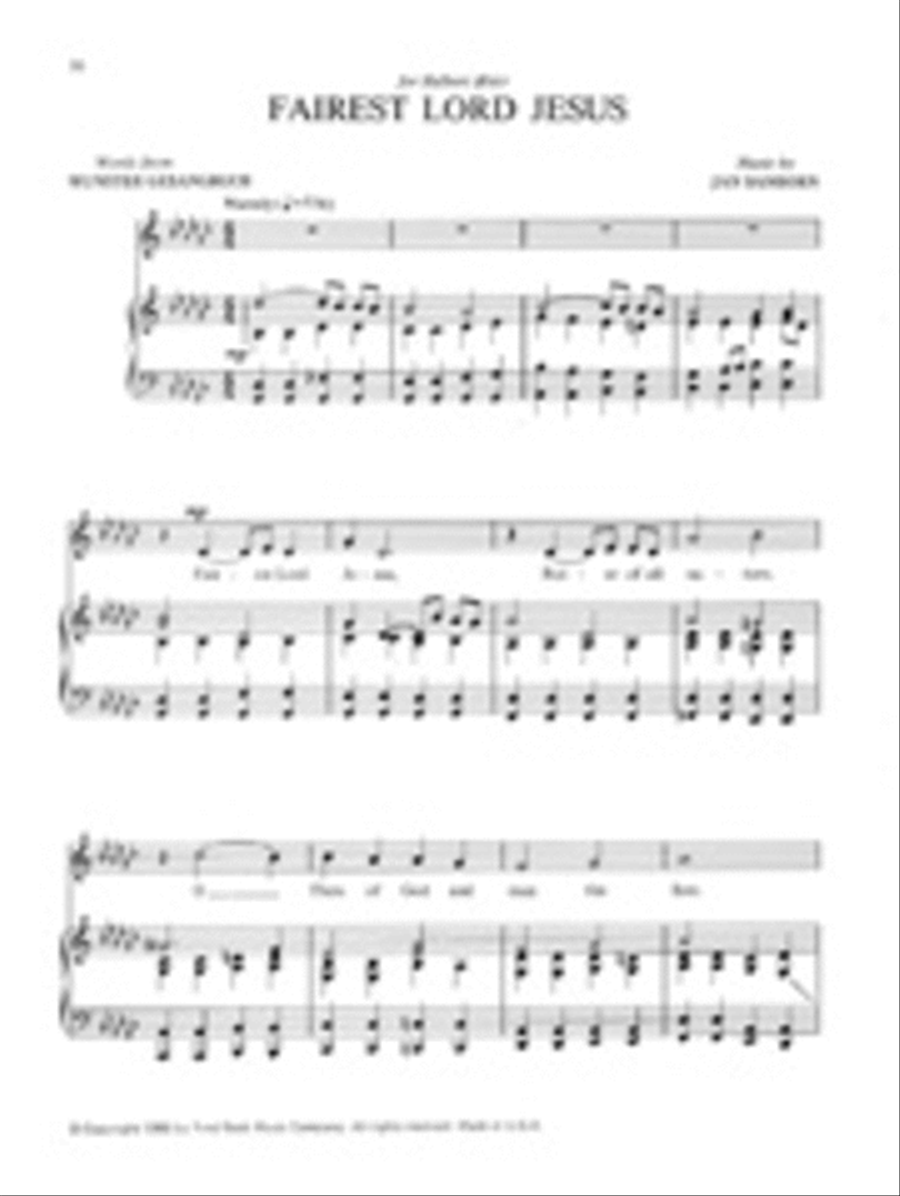 Sanctuary Soloist #2 - High Vocal Solos (High Voice) High Voice scores gallery preview page 1