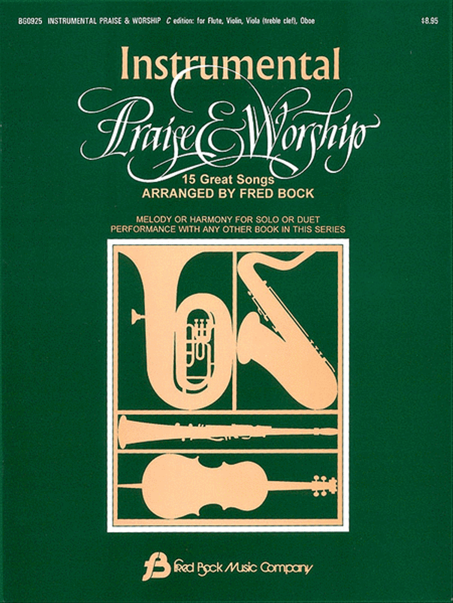 Instrumental Praise & Worship C C Instrument scores gallery preview page 1