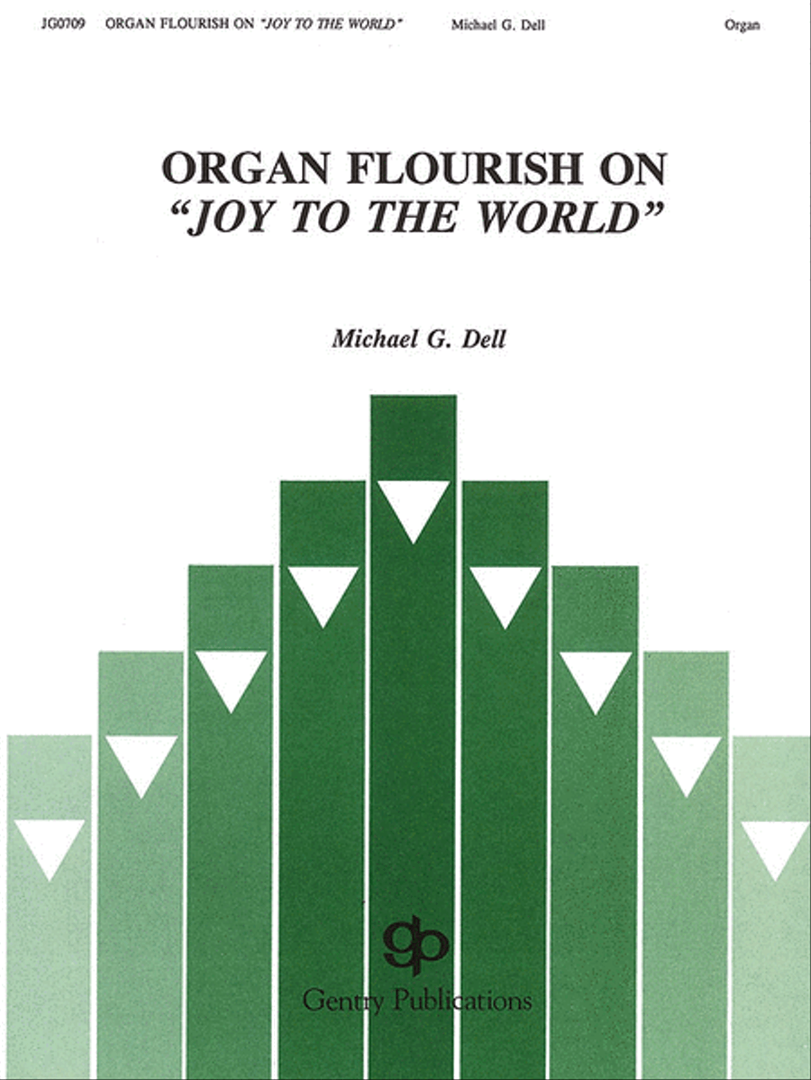 Organ Flourish on “Joy to the World” Organ scores gallery preview page 1