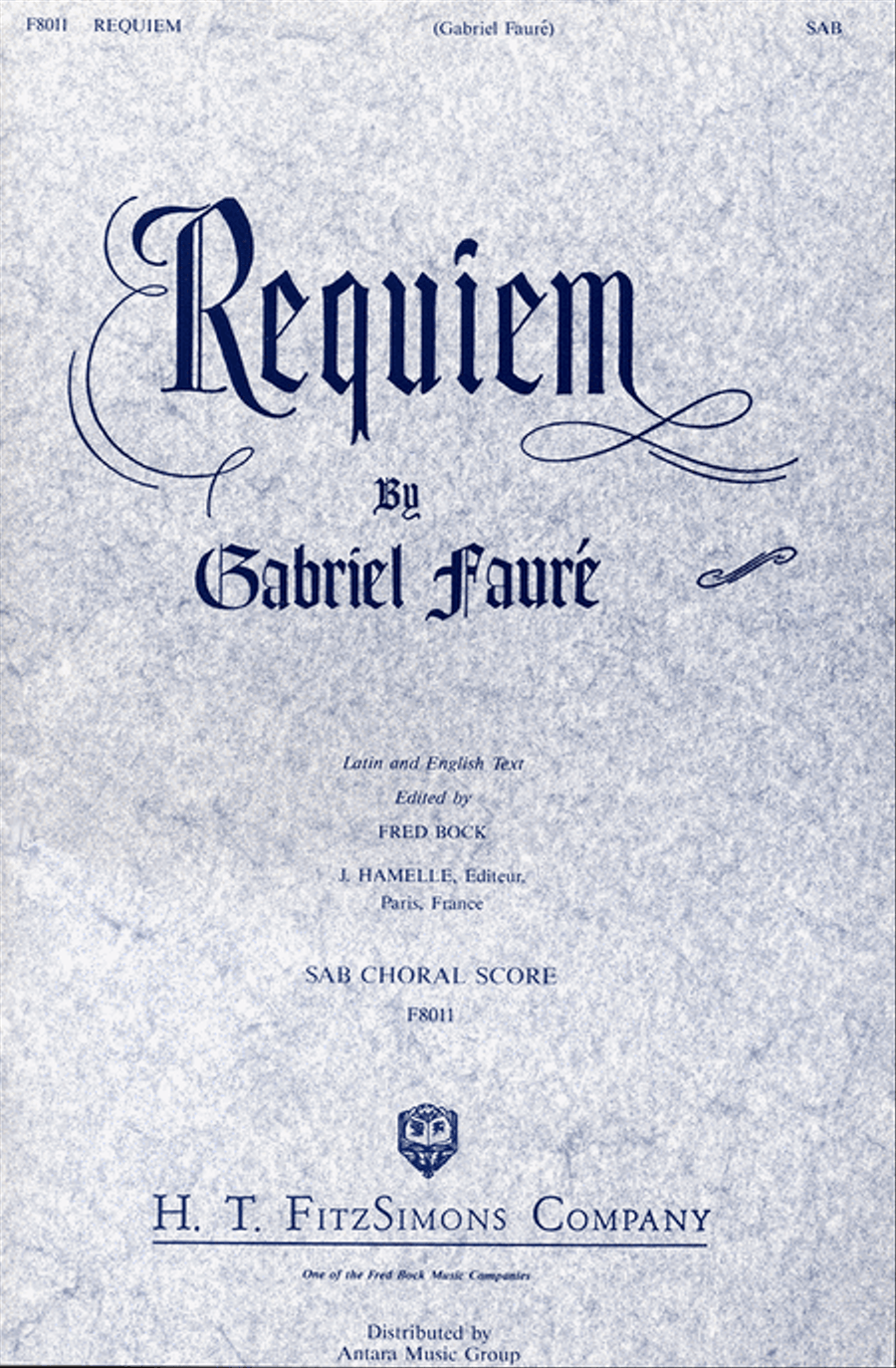 Requiem Requiem 3-Part scores gallery preview page 1