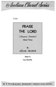 Praise the Lord