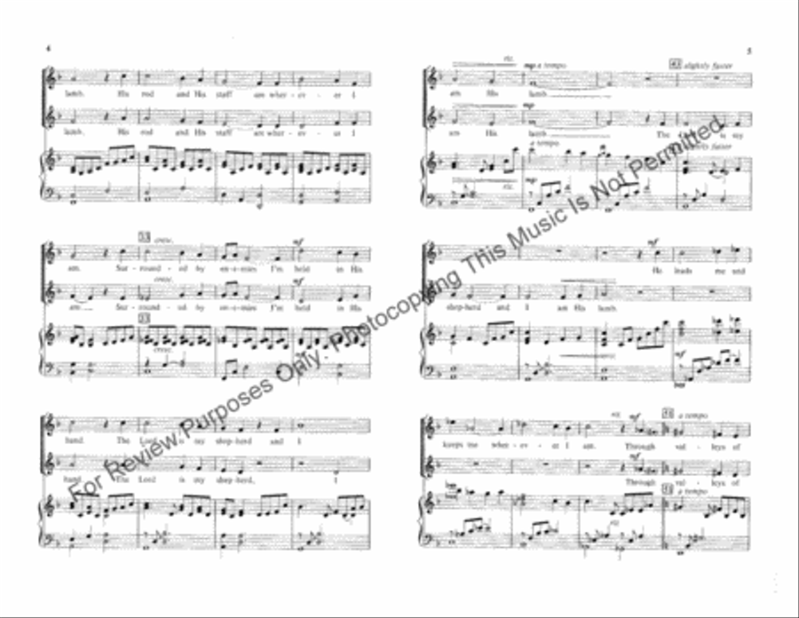 I Am His Lamb I Am His Lamb 4-Part scores gallery preview page 3