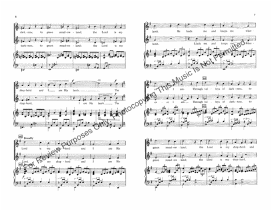 I Am His Lamb I Am His Lamb 4-Part scores gallery preview page 4
