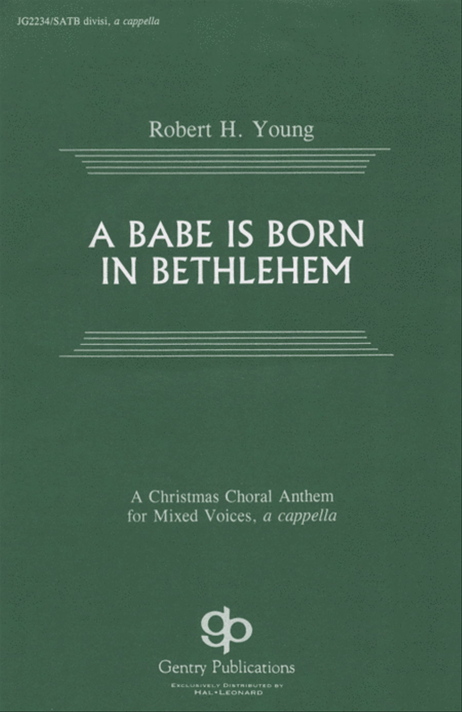 A Babe Is Born in Bethlehem Divisi scores gallery preview page 1