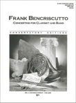 Concertino For Clarinet & Band - Score