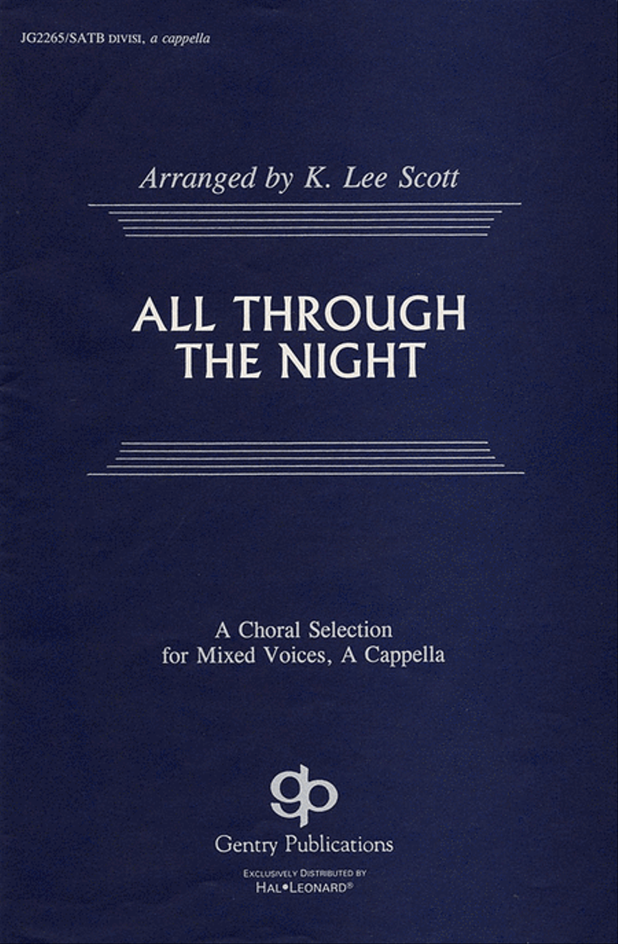 All Through the Night All Through the Night Divisi scores gallery preview page 1