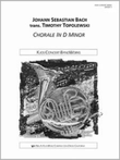 Chorale in D Minor - Score mini preview