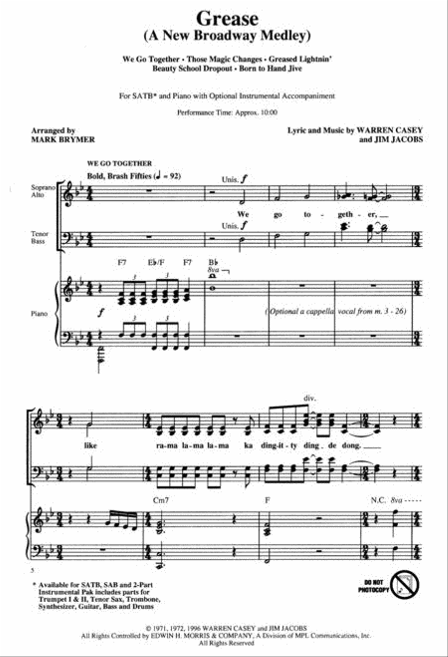 Christmas Canticles Choir scores gallery preview page 2