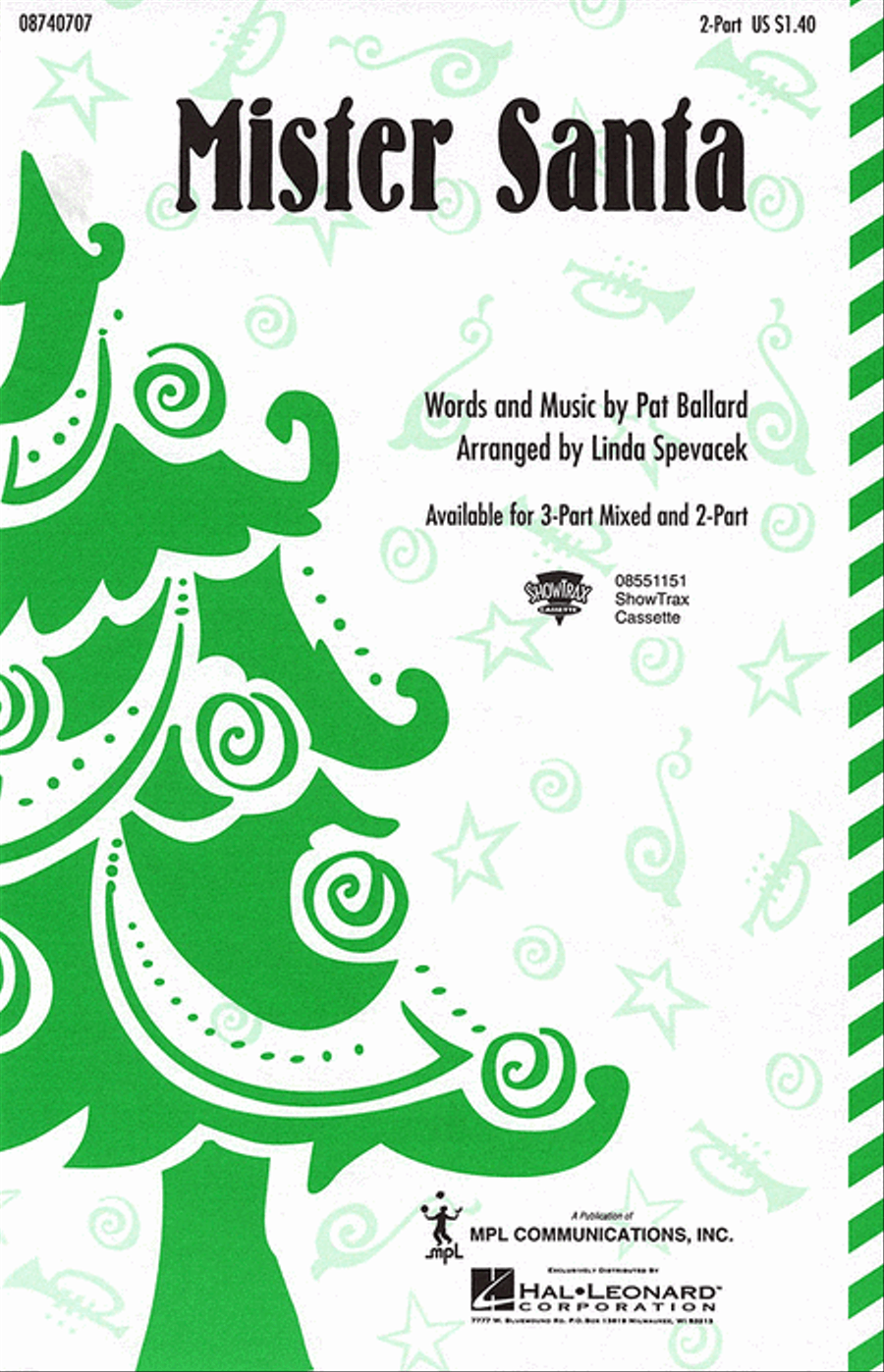 Mister Santa Mister Santa 2-Part scores gallery preview page 1