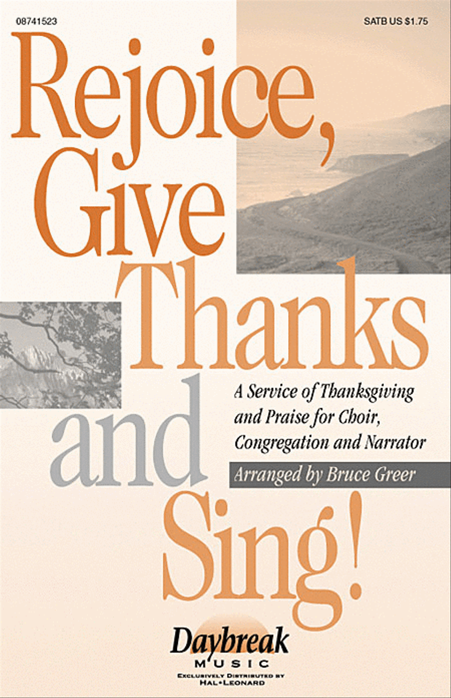 Rejoice, Give Thanks and Sing! 4-Part scores gallery preview page 1